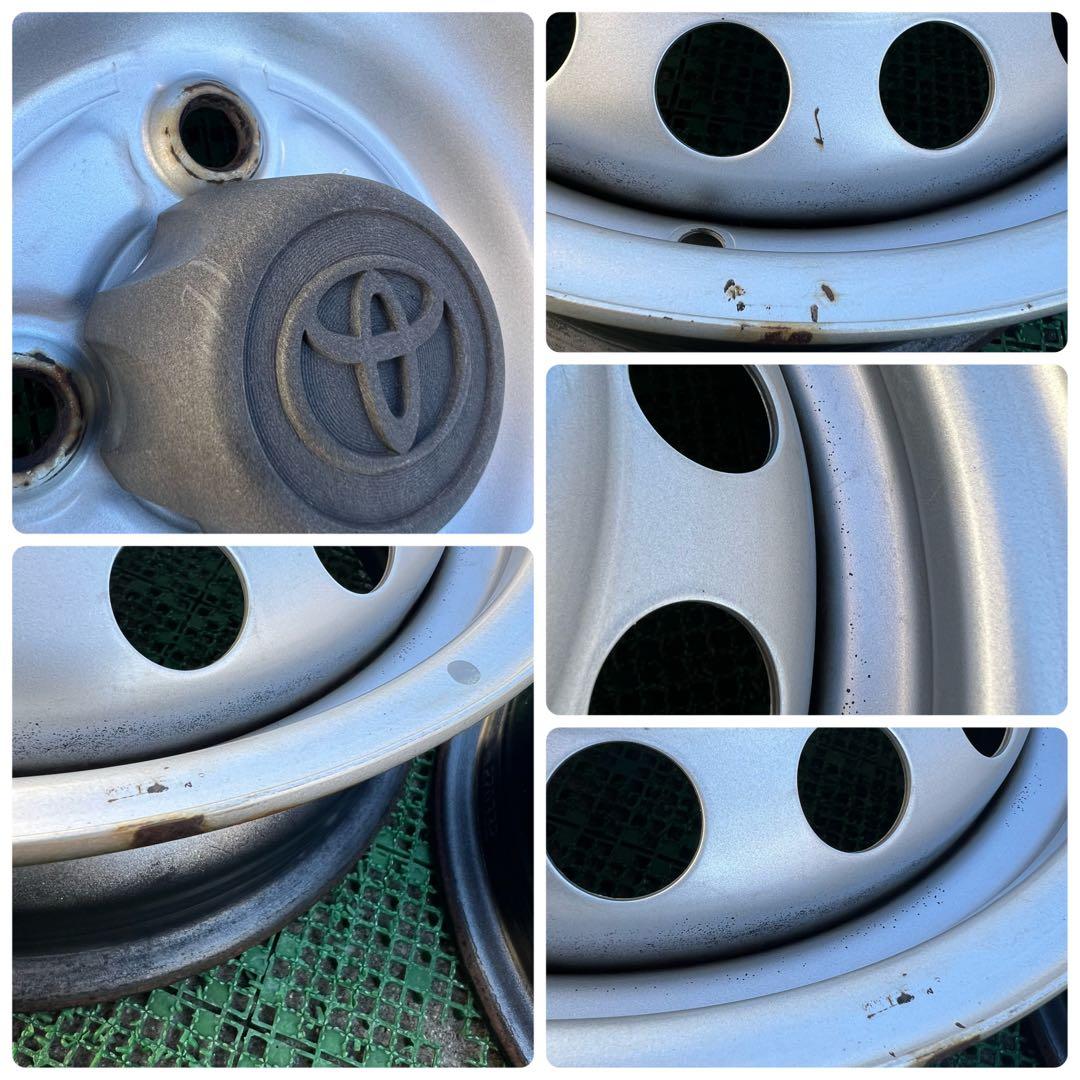 シ*イ様 トヨタ純正 プロボックス 14インチスチールホイール シルバー色 4本