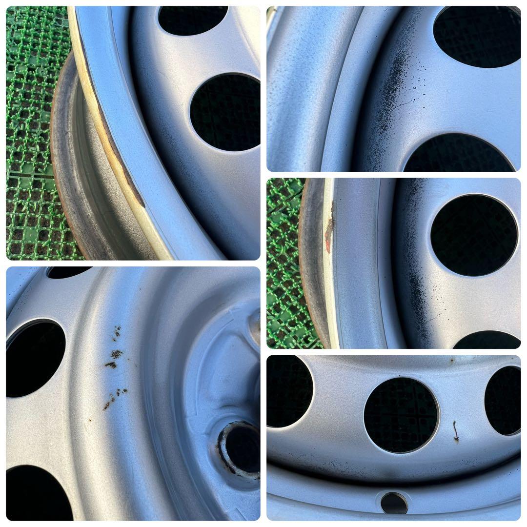 シ*イ様 トヨタ純正 プロボックス 14インチスチールホイール シルバー色 4本