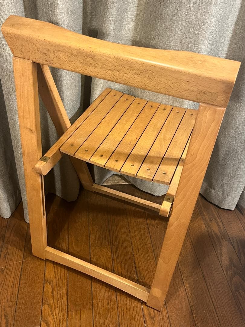 Aldo Jacober ビンテージ ウッド フォールディングチェア a