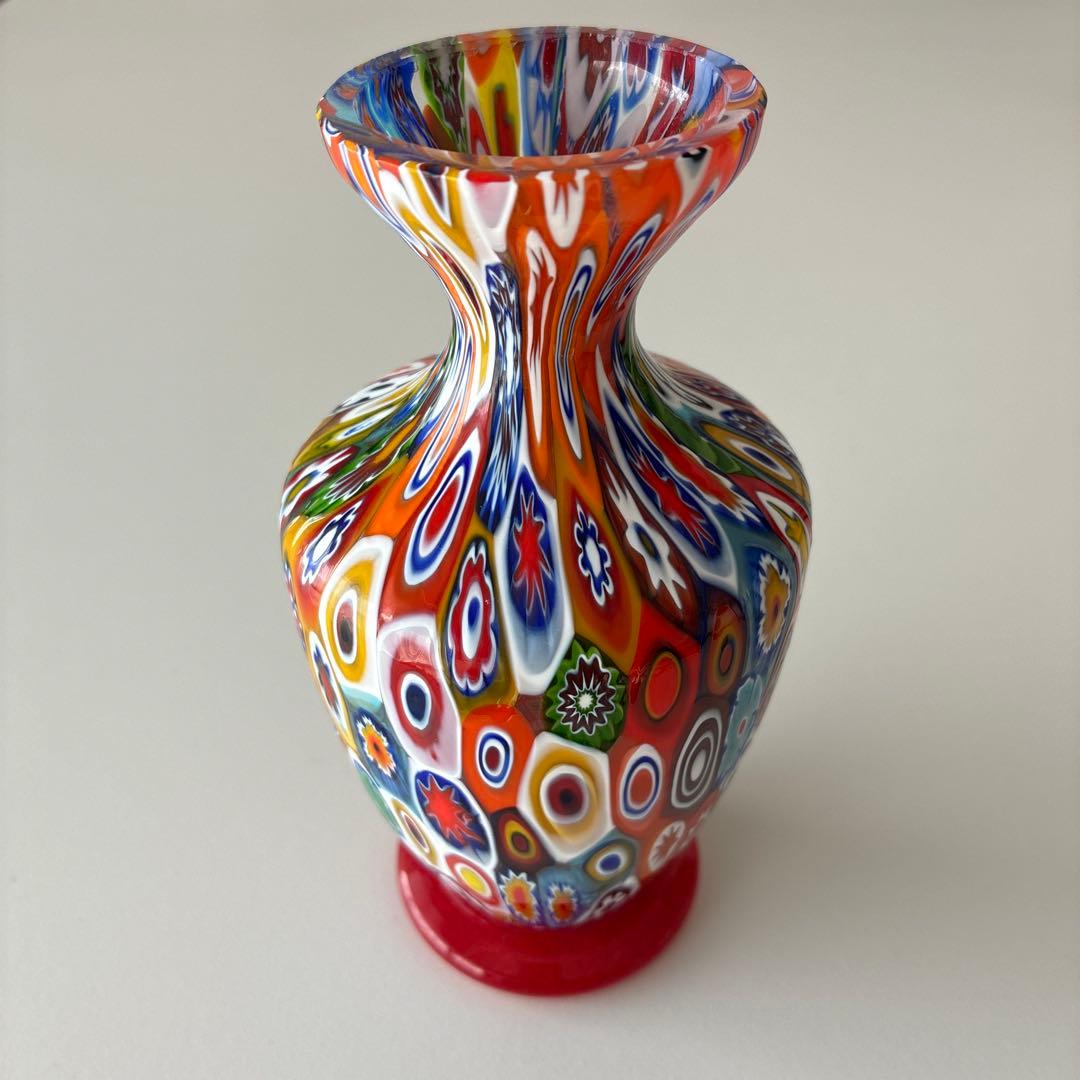 @*様 ベネチアンガラス　ムラーノ　花瓶