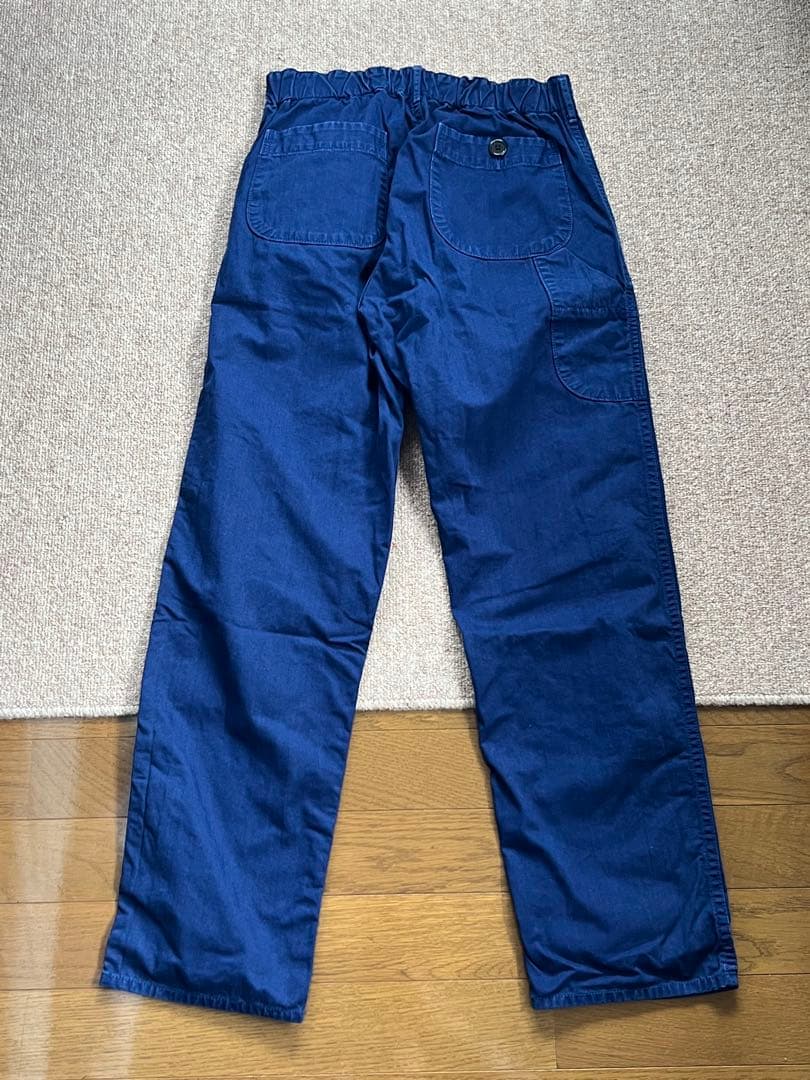 i*a様 オアスロウ/フレンチワークパンツ/インクブルー/ジンバブエコットンヘリ