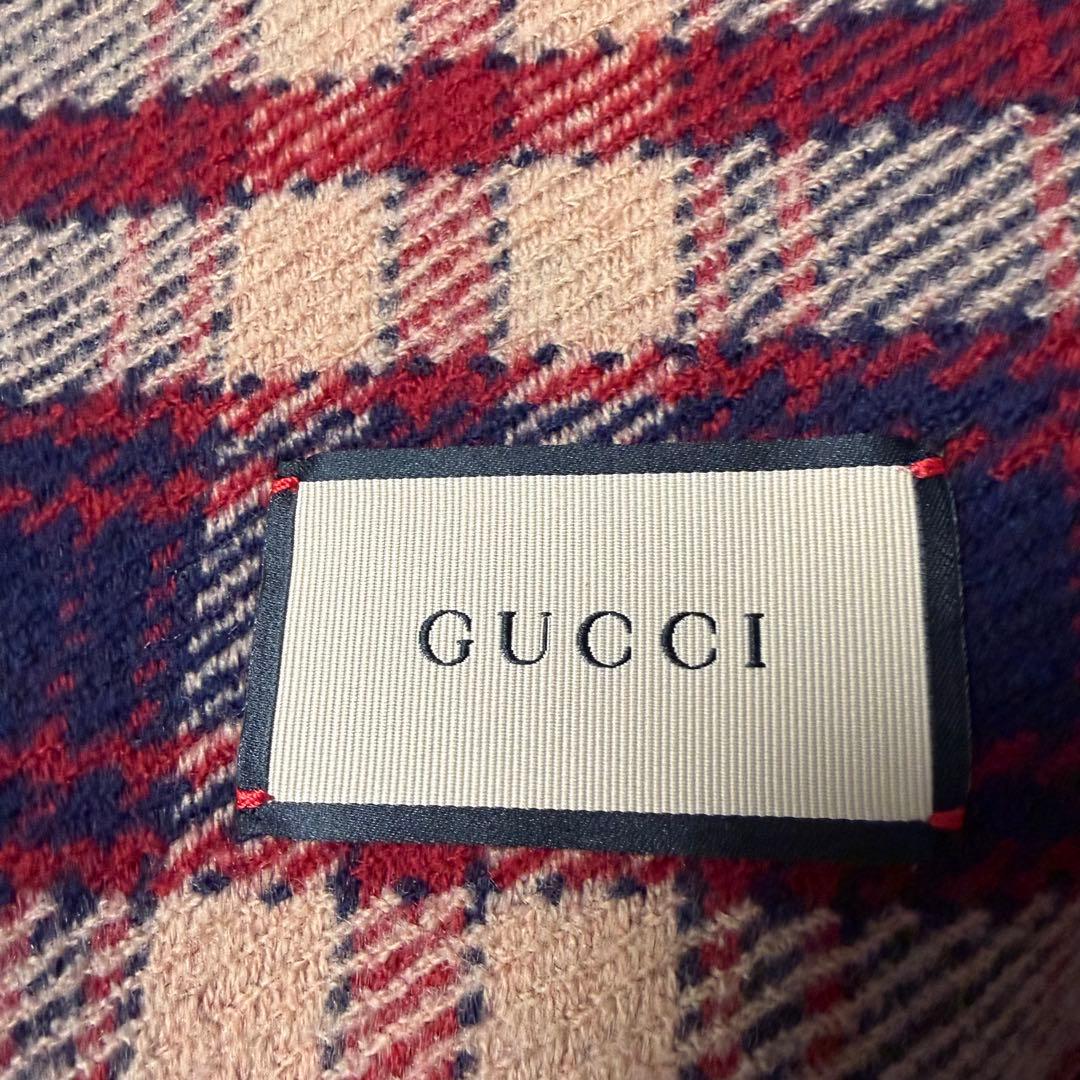 グッチ　ブランケット