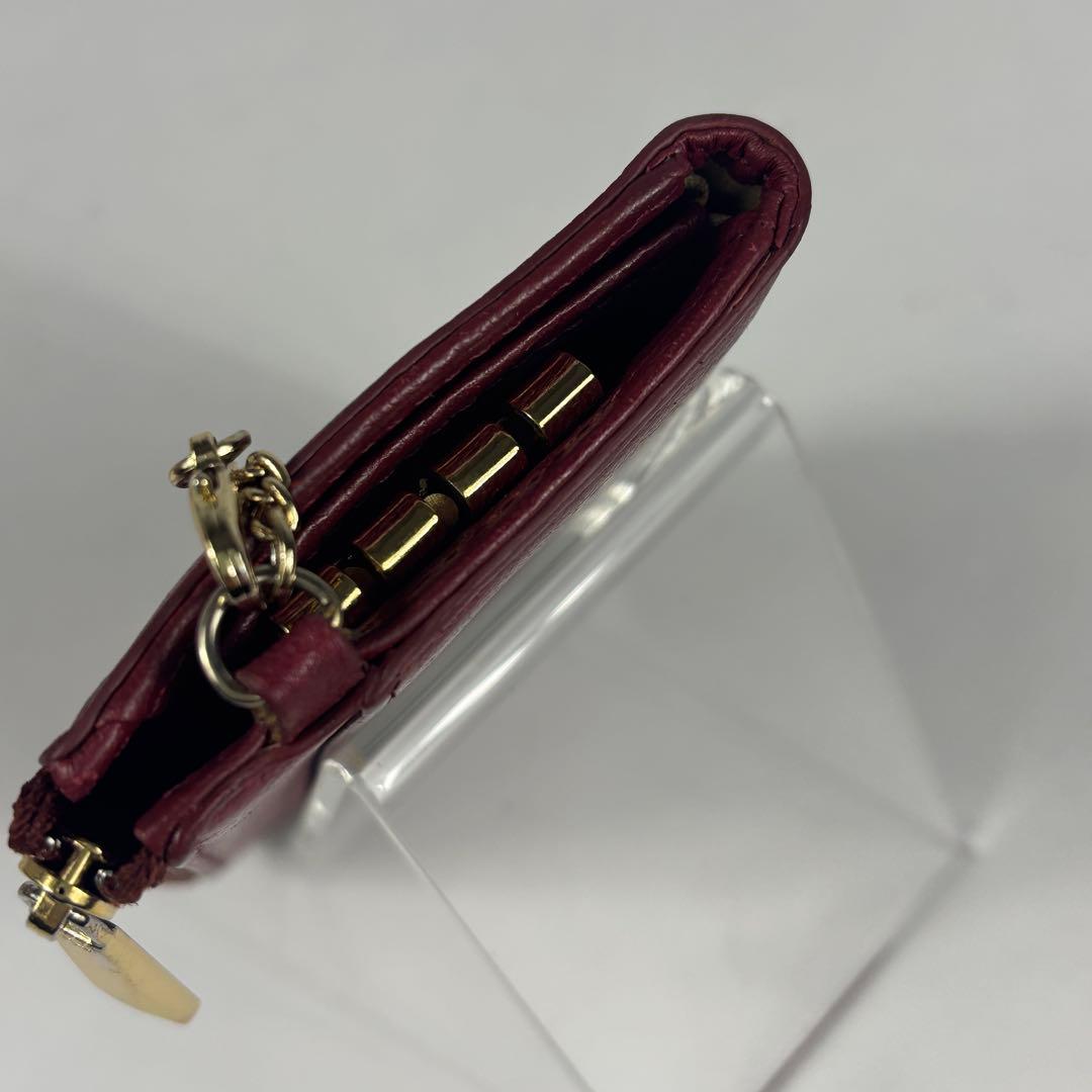 美品　ATAO アタオ ベル キーケース ケース　カードケース　ボルドー
