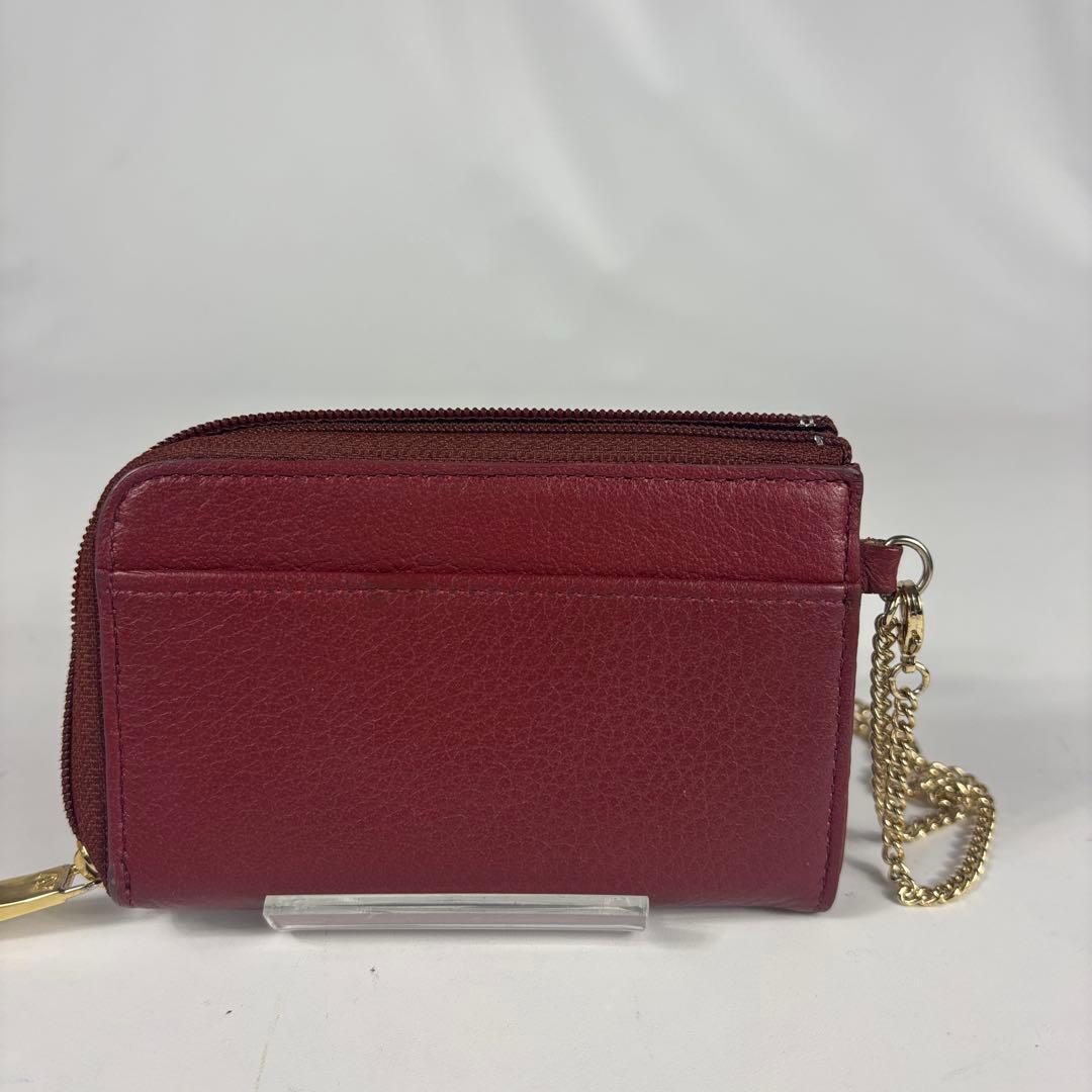 美品　ATAO アタオ ベル キーケース ケース　カードケース　ボルドー