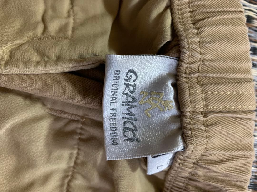 GRAMICCI グラミチ パンツ ワイド ルーズ ベージュ