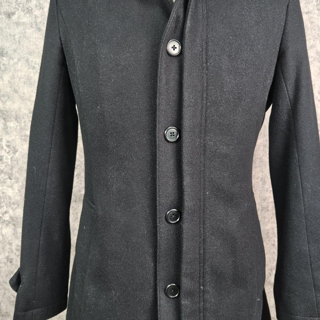 TORNADO MART トルネードマートメルトンウール コートベルト付 黒 M