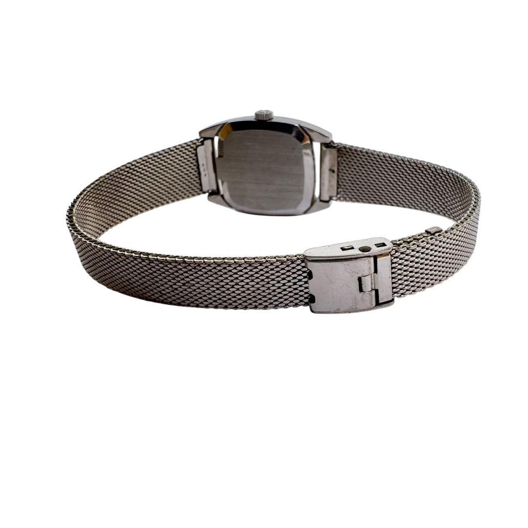 オメガ　デビル　レディース　時計　手巻き　スクエア　2針