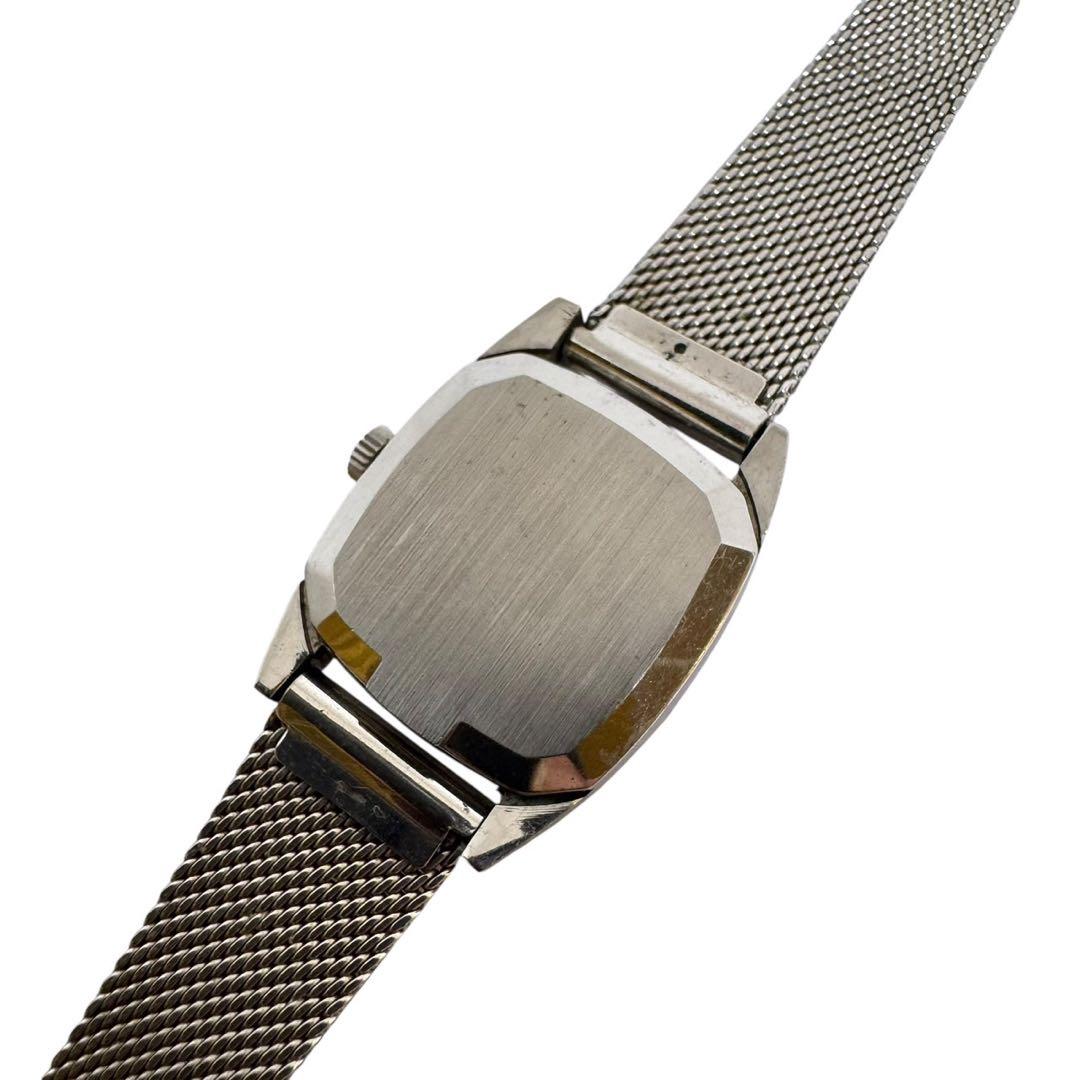 オメガ　デビル　レディース　時計　手巻き　スクエア　2針