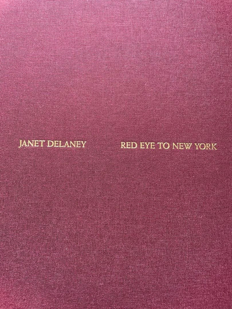 アート・デザイン・音楽 JANET DELANEY RED EYE TO NEW YORK