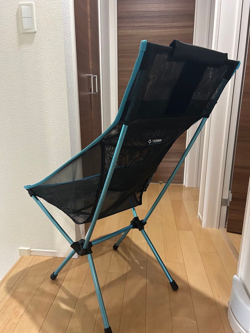 Helinox サンセットチェア メッシュ ブラック/ブルー