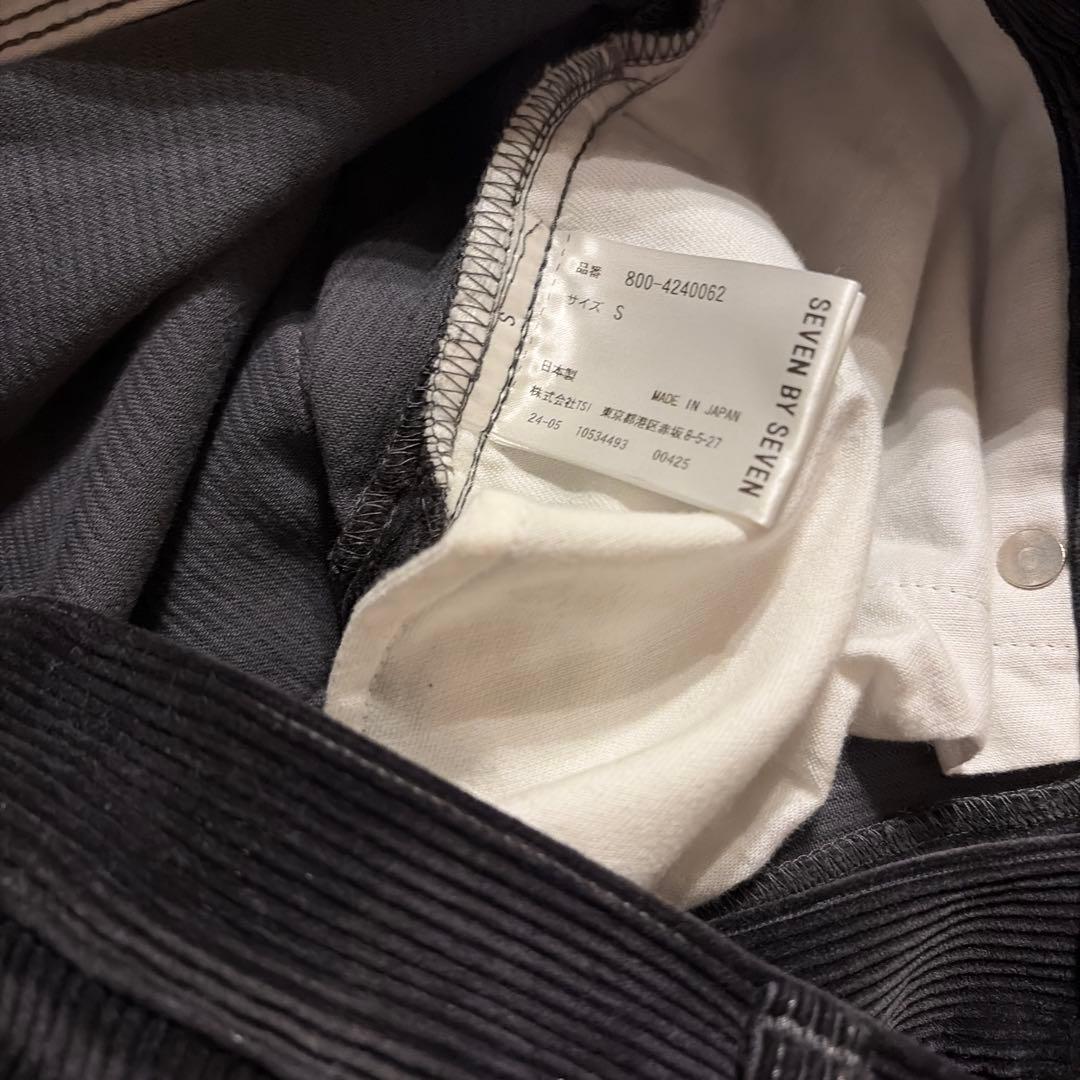 SEVEN BY SEVENセブンバイセブン コーデュロイセットアップ 常田大希