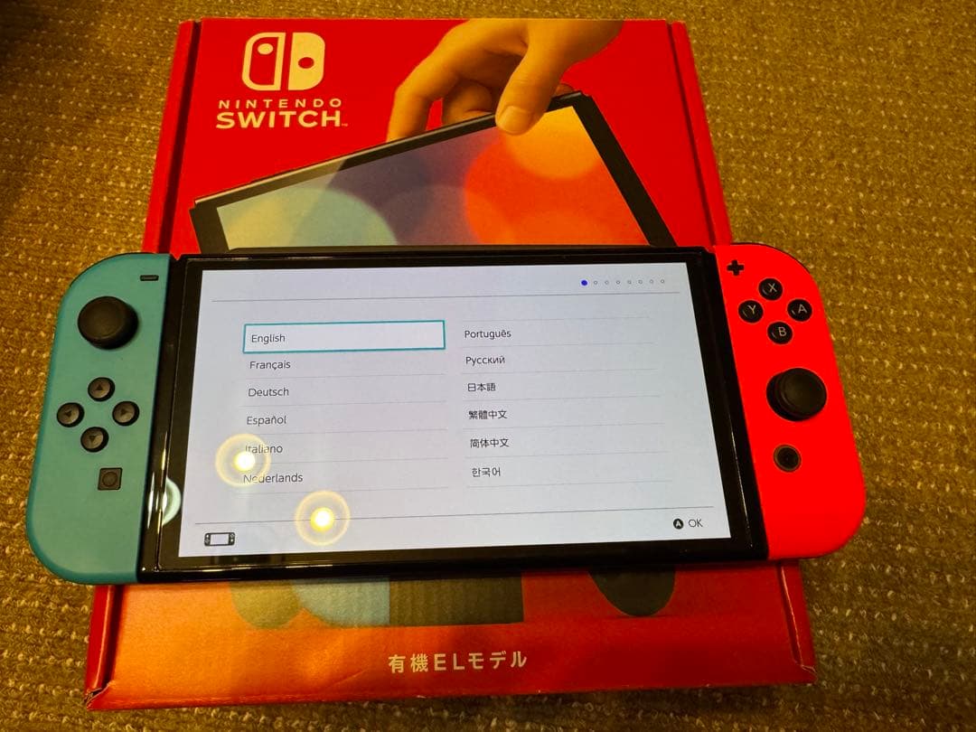 NINTENDO SWICTH 有機ELモデル