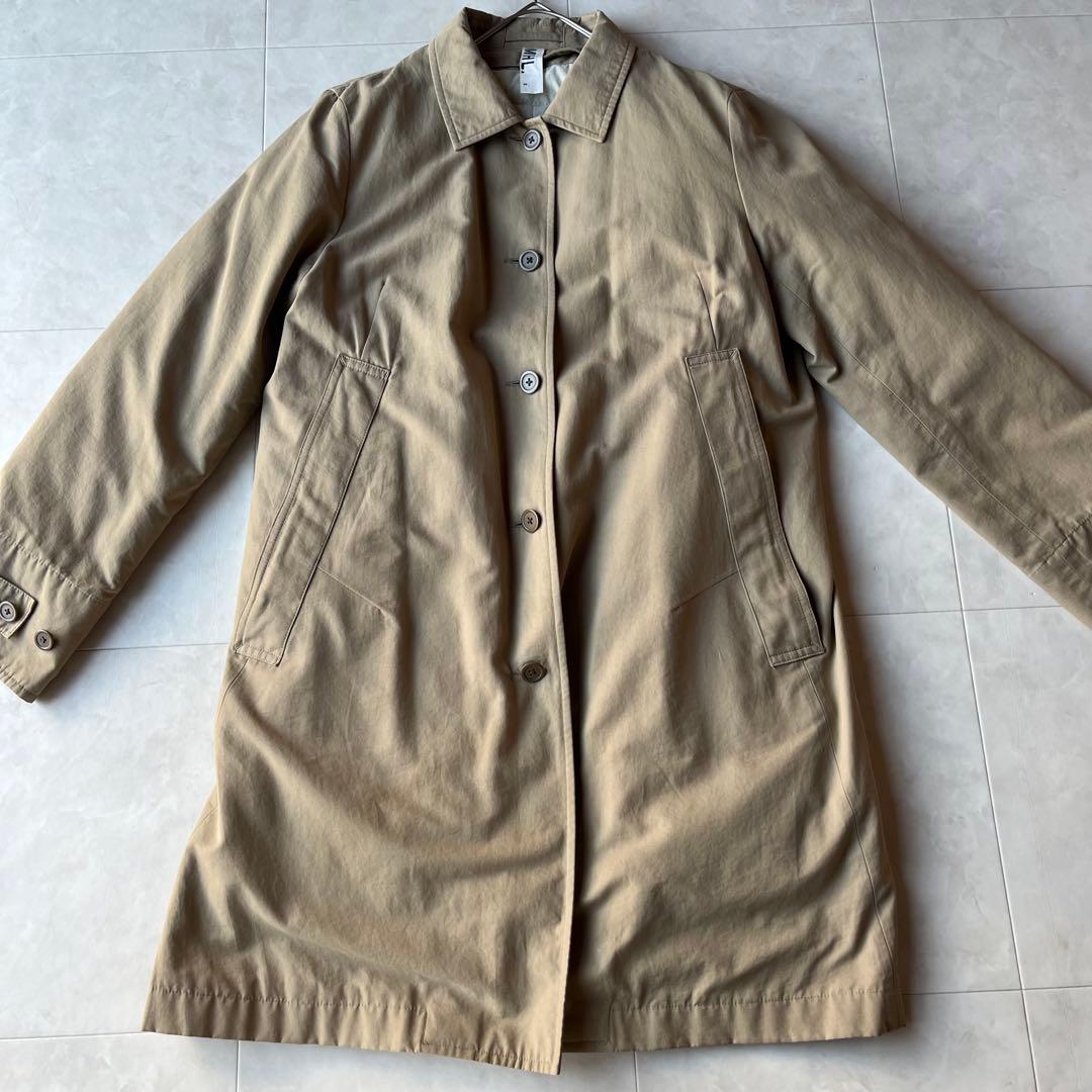 MHL. エムエイチエル ダウンライナー付 ステンカラーコート ベージュ 3