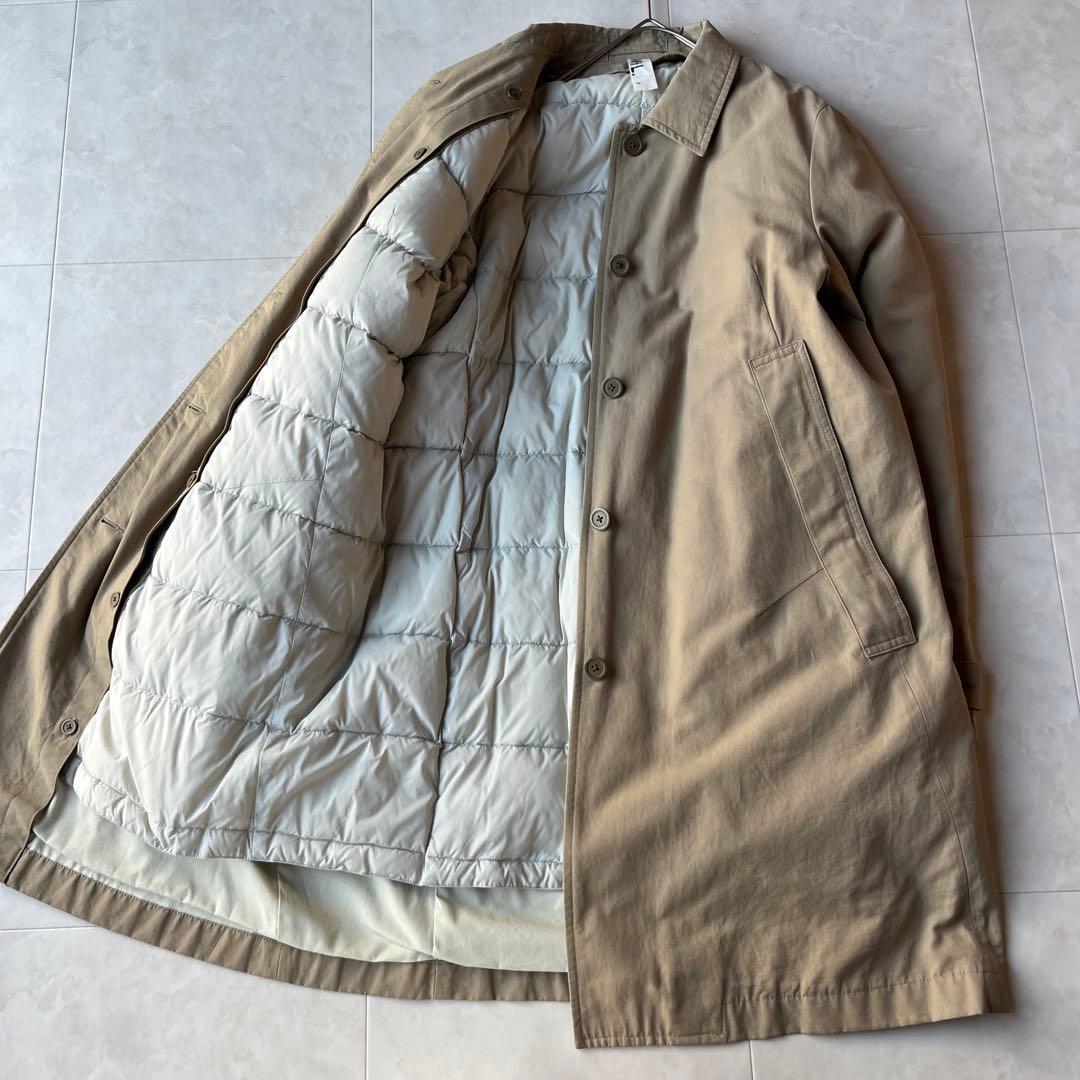 MHL. エムエイチエル ダウンライナー付 ステンカラーコート ベージュ 3