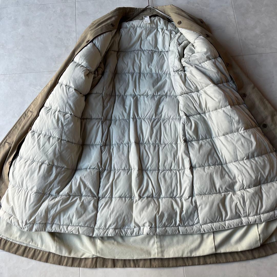 MHL. エムエイチエル ダウンライナー付 ステンカラーコート ベージュ 3