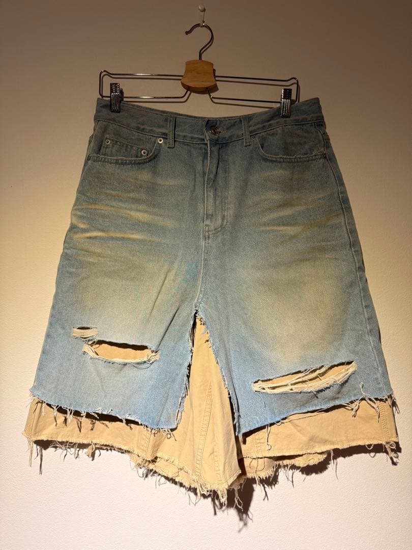 パンツ project G/R LAYERED SKIRT SHORTS 1