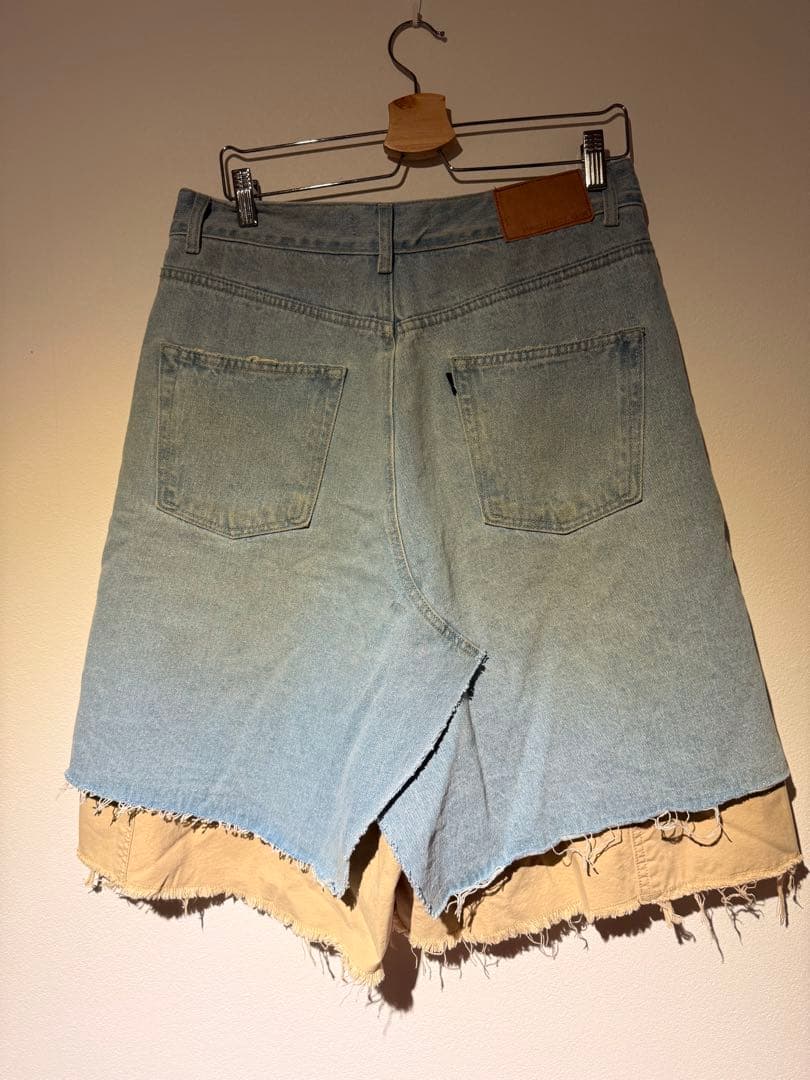 パンツ project G/R LAYERED SKIRT SHORTS 1