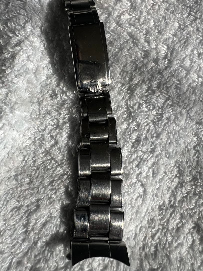 ビ*ア様 ロレックス純正リベットブレス　19ミリ幅