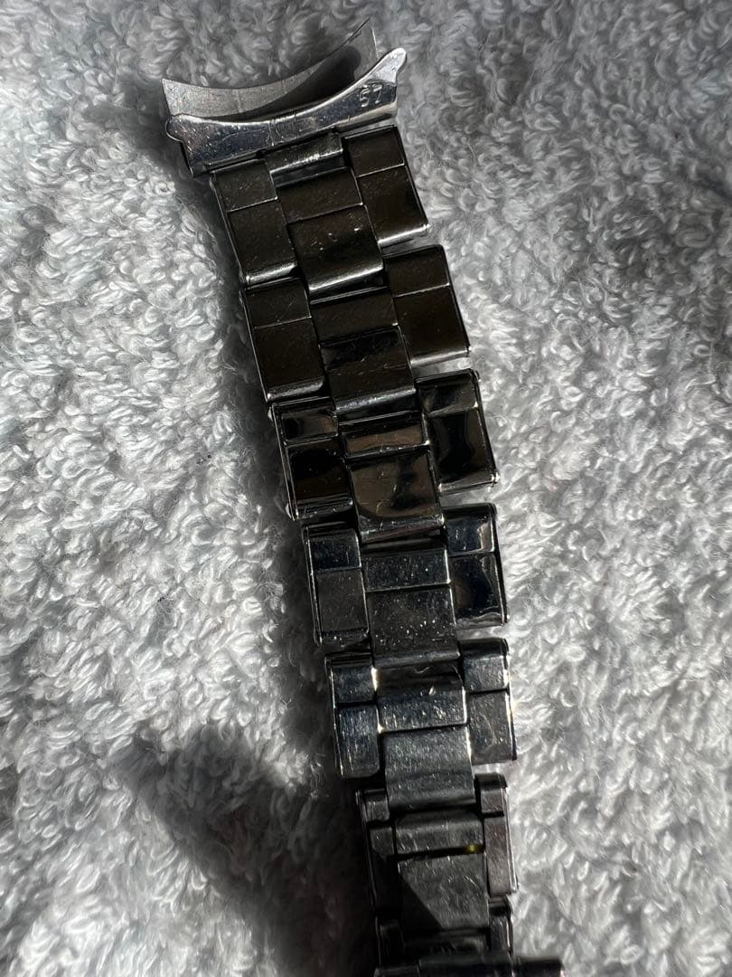 ビ*ア様 ロレックス純正リベットブレス　19ミリ幅