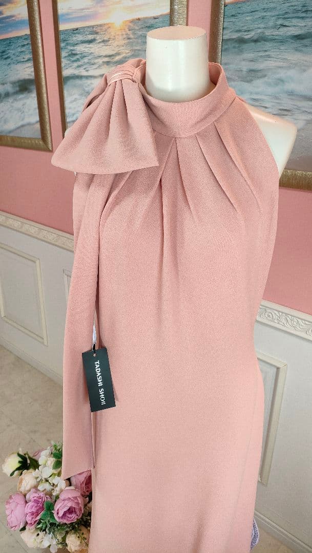 mameです。他の方は購入禁止です。　TADASHI おリボンドレス