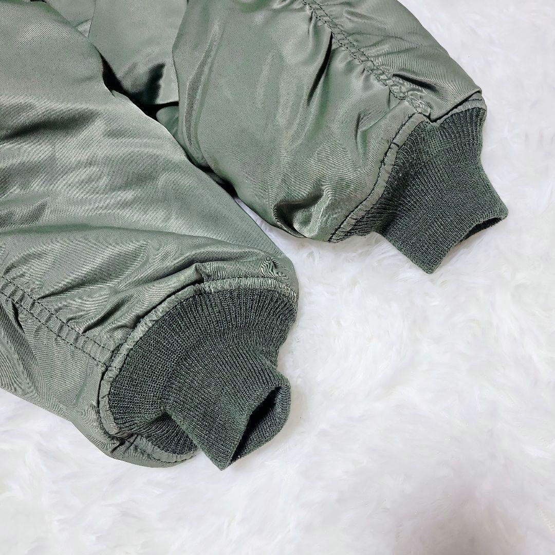 90's✨PRACT MA-1 フライトジャケット 短丈リバーシブル L