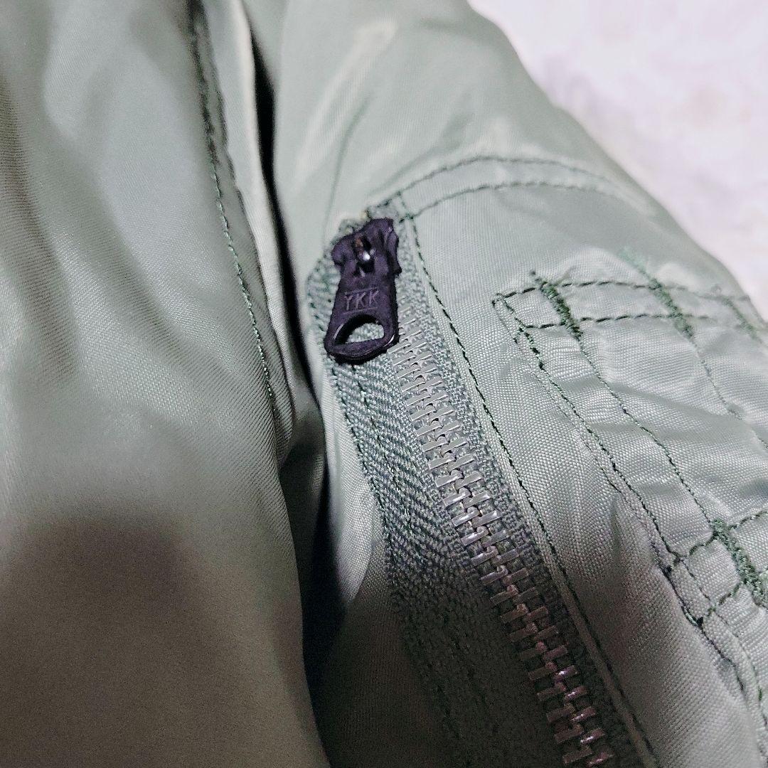 90's✨PRACT MA-1 フライトジャケット 短丈リバーシブル L