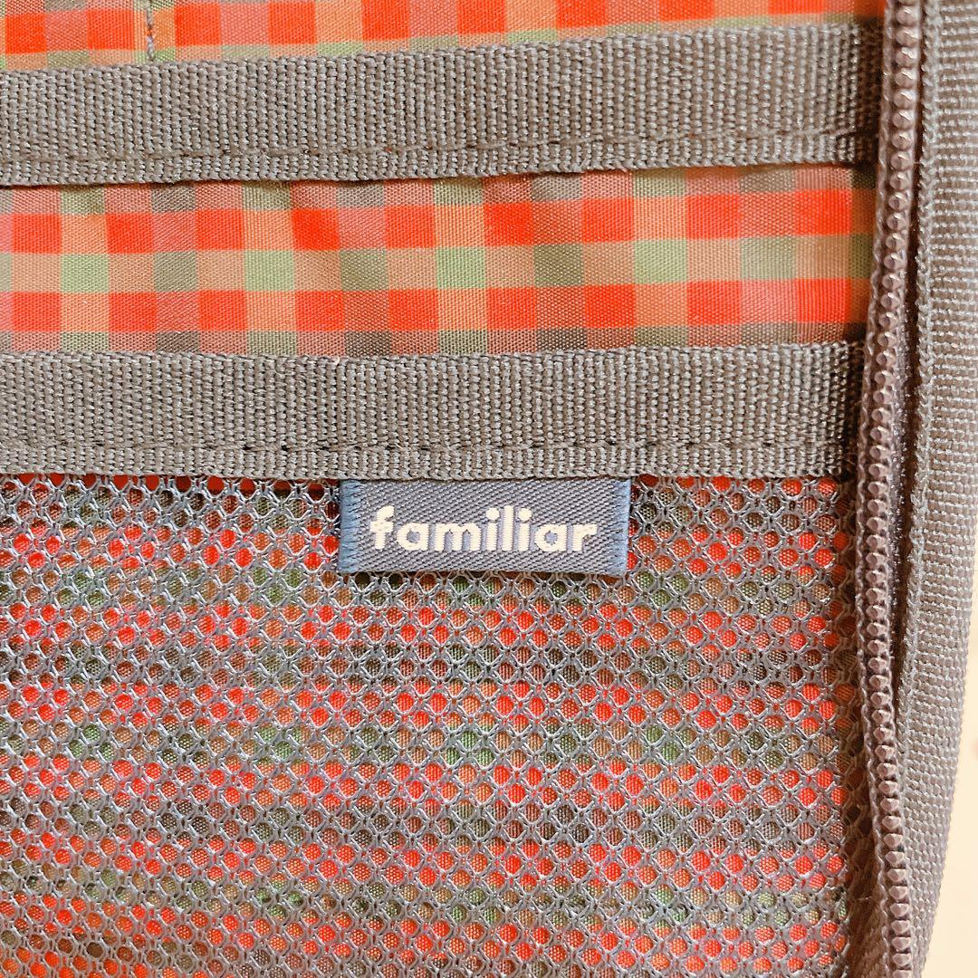 【新品】ファミリア　母子手帳ケース　刺繍デザイン