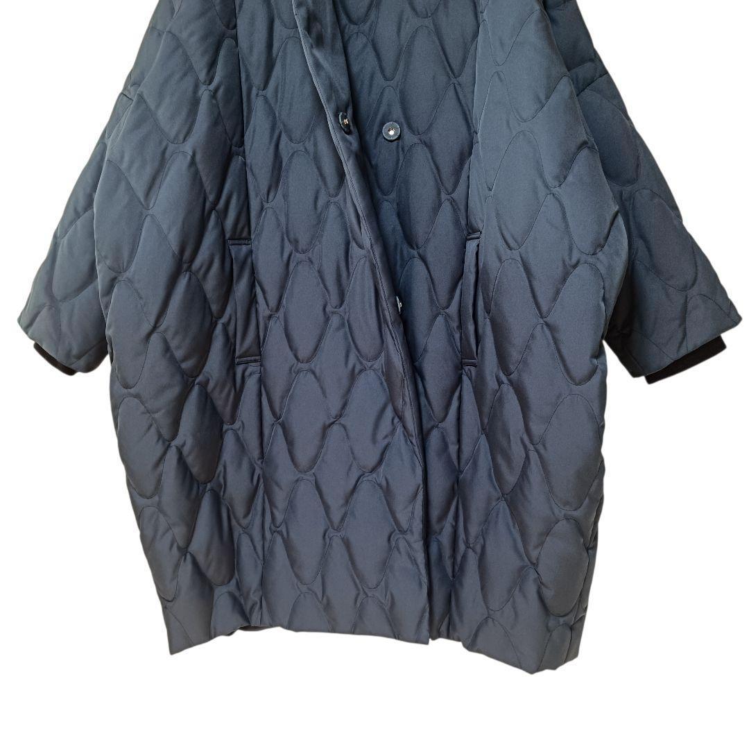 美品♪RIM.ARK リムアーク キルティング ラップコクーンダウンコート