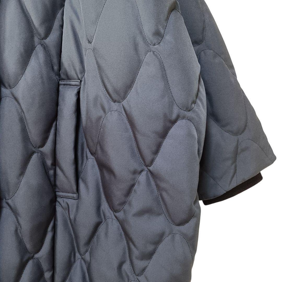 美品♪RIM.ARK リムアーク キルティング ラップコクーンダウンコート