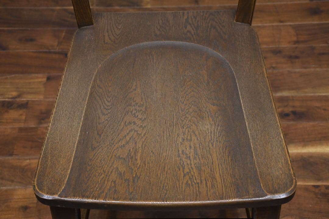 EHK68 永田良介商店 ラダーバック ダイニングチェア ナラ材(オーク材)