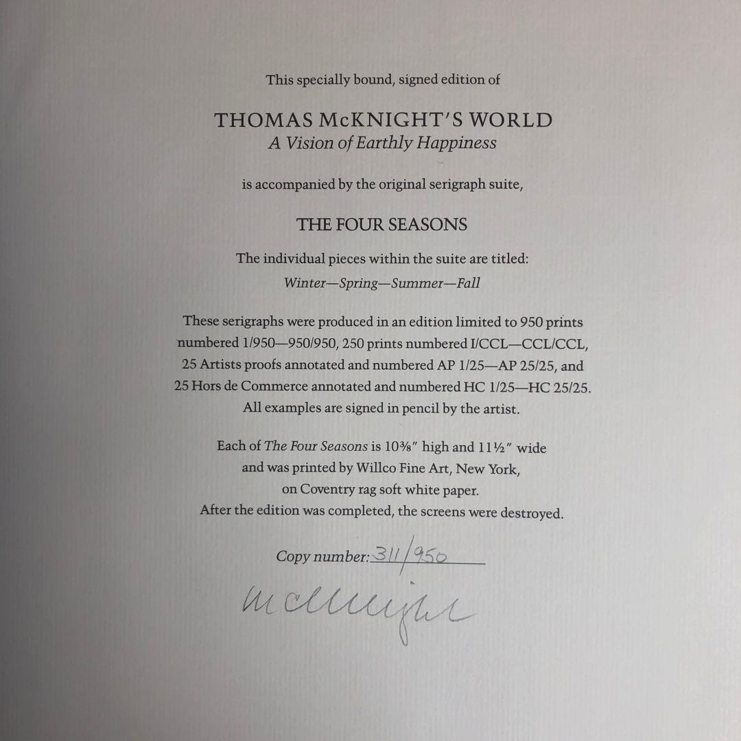 THOMAS McKNIGHT'S WORLD サイン入り版 (311/950)