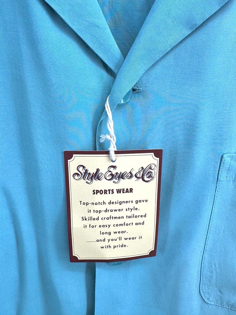 STYLE EYES RAYON BOWLING タグ付新品　断捨離no31