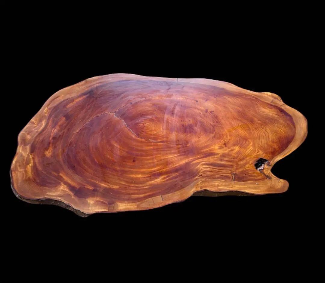 一枚板 座卓 ローテーブル 天然木 -305-