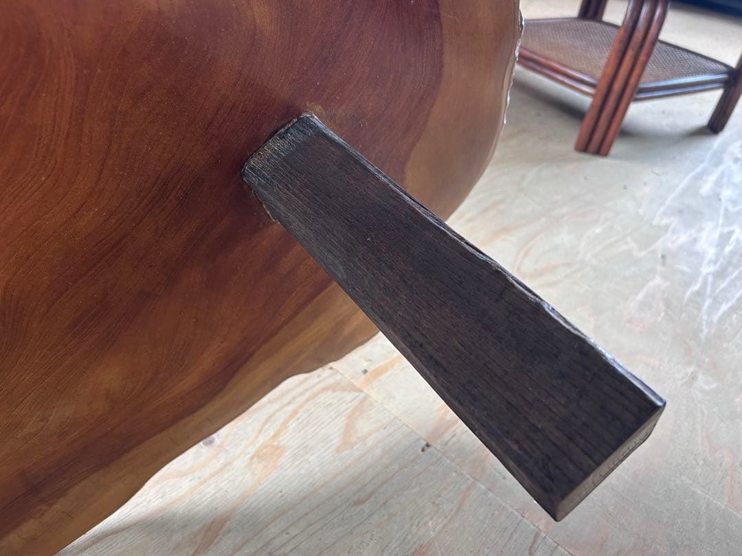 一枚板 座卓 ローテーブル 天然木 -305-