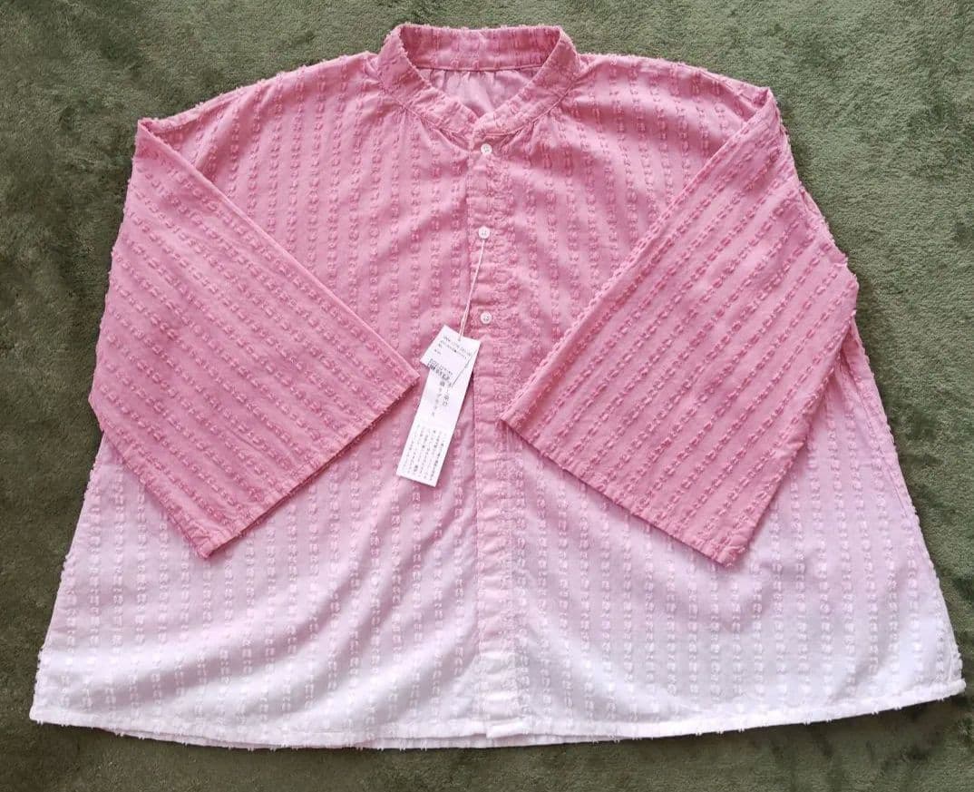 最終価格　中川政七商店 ぼかし染の羽織ブラウス　美しいピンク