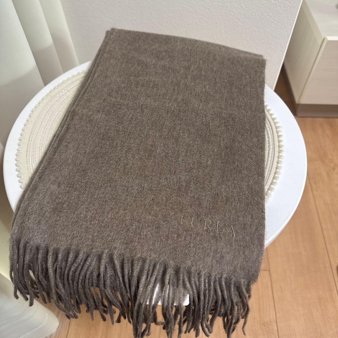 【新品】FURLA ストール マフラー カシミヤ100%　洗える