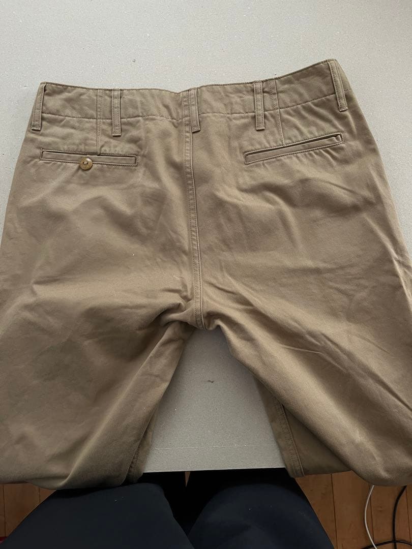 ナイジェルケーボン チノパン　カーキ　36サイズ