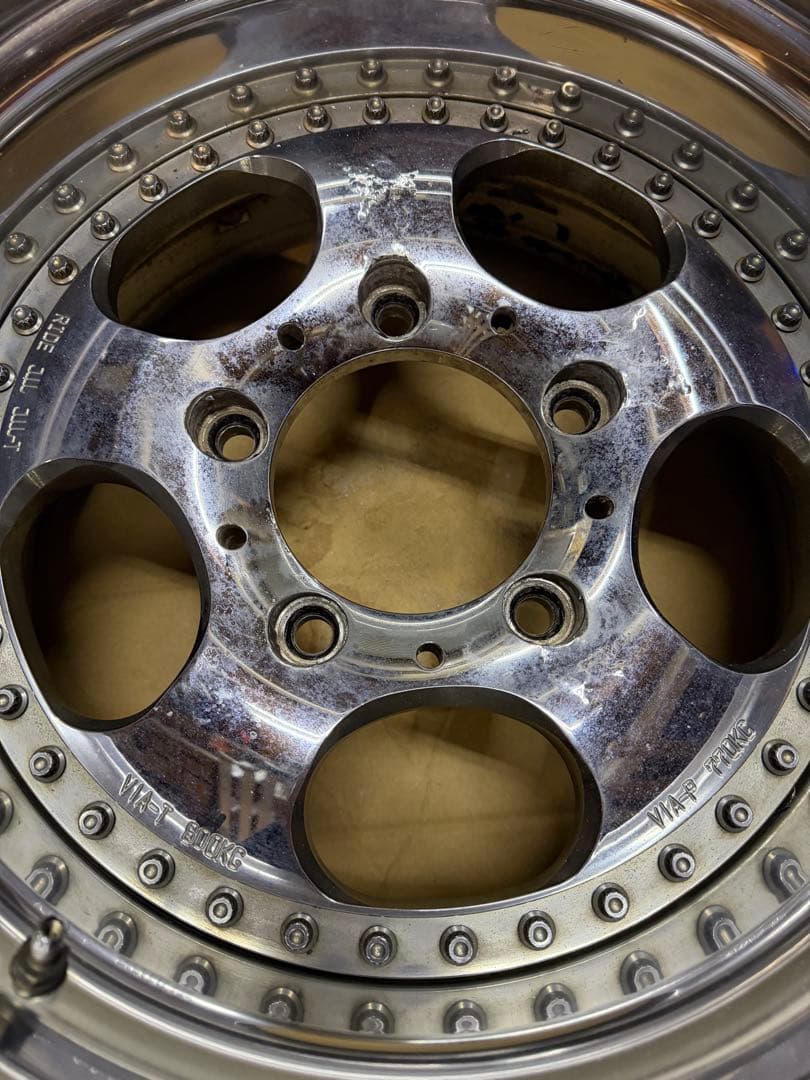 16インチ アルミホイール　PCD150 5穴　深リム