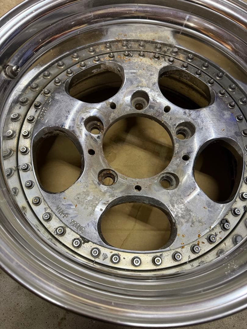 16インチ アルミホイール　PCD150 5穴　深リム
