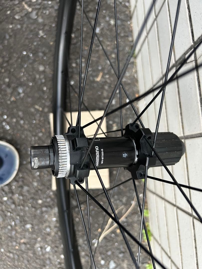 値下げ シマノ WH-MT-600前後セット 27.5 完組ホイール 11S