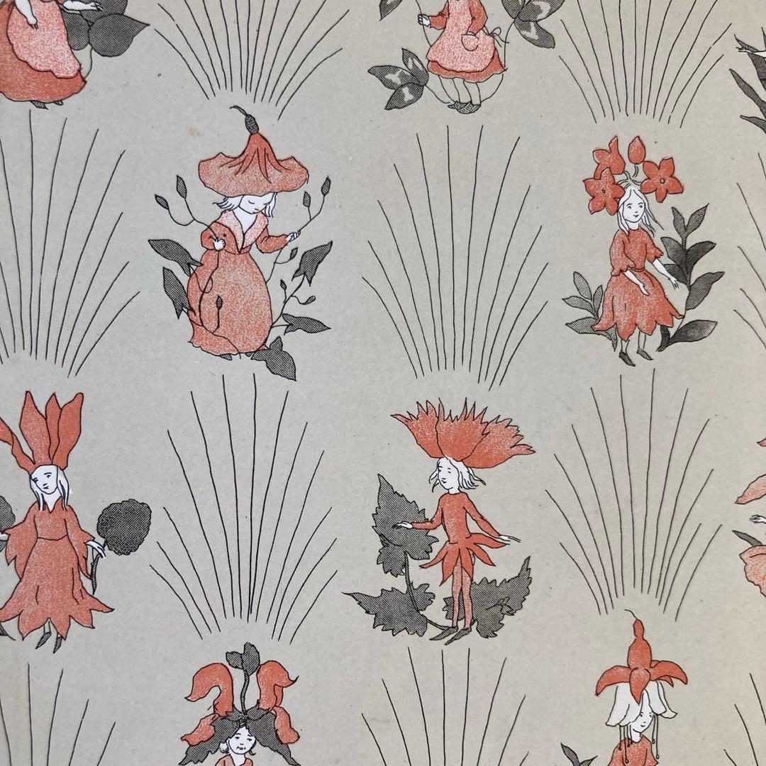 洋書古書【超希少】 ドイツ人気作家イーダボハッタ　1932年初版本！花の妖精