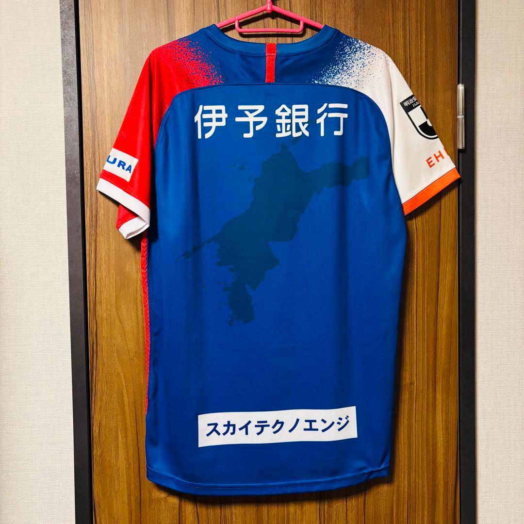 愛媛FC 限定 ユニフォーム L ジョガボーラ Jリーグ サッカー ウェア 青