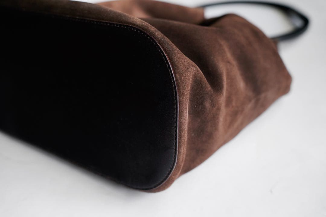 バッグ GUCCI Tom Ford Suede Leather Bucket Bag