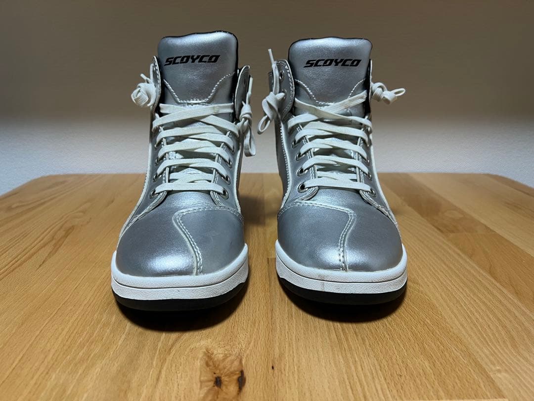 スコイコ SCOYCO シルバーライディングシューズ 27cm