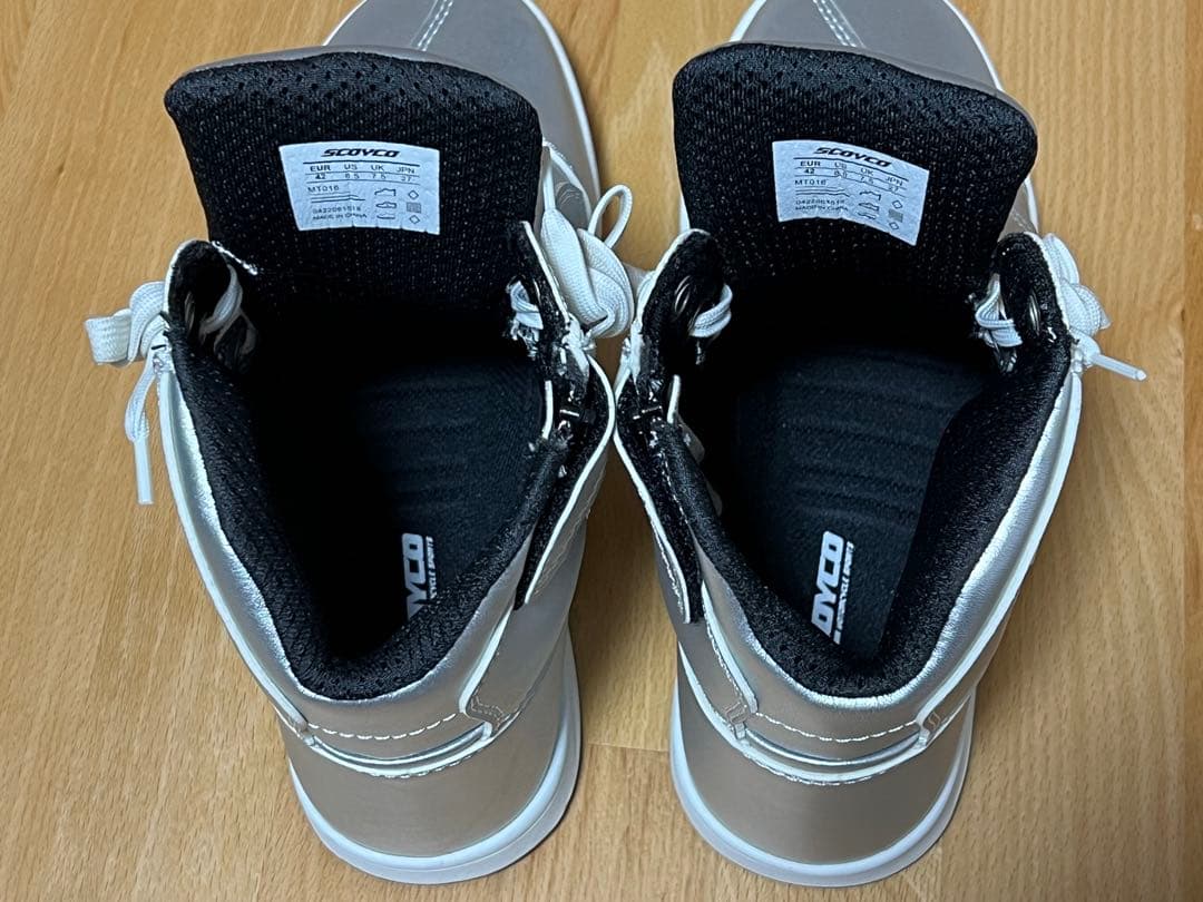スコイコ SCOYCO シルバーライディングシューズ 27cm