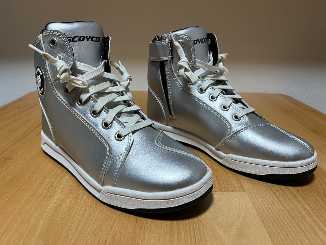 スコイコ SCOYCO シルバーライディングシューズ 27cm