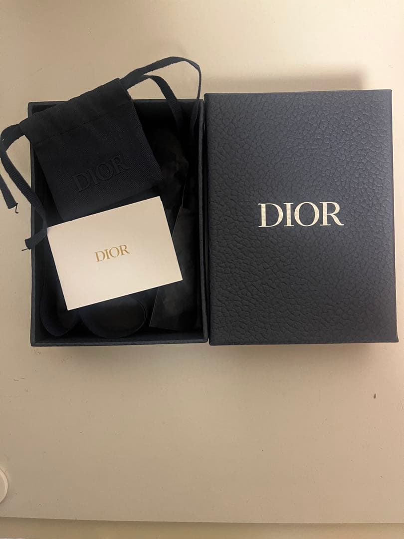 CD Icon チェーンリンク リング ディオール オブリーク シルバー（M）