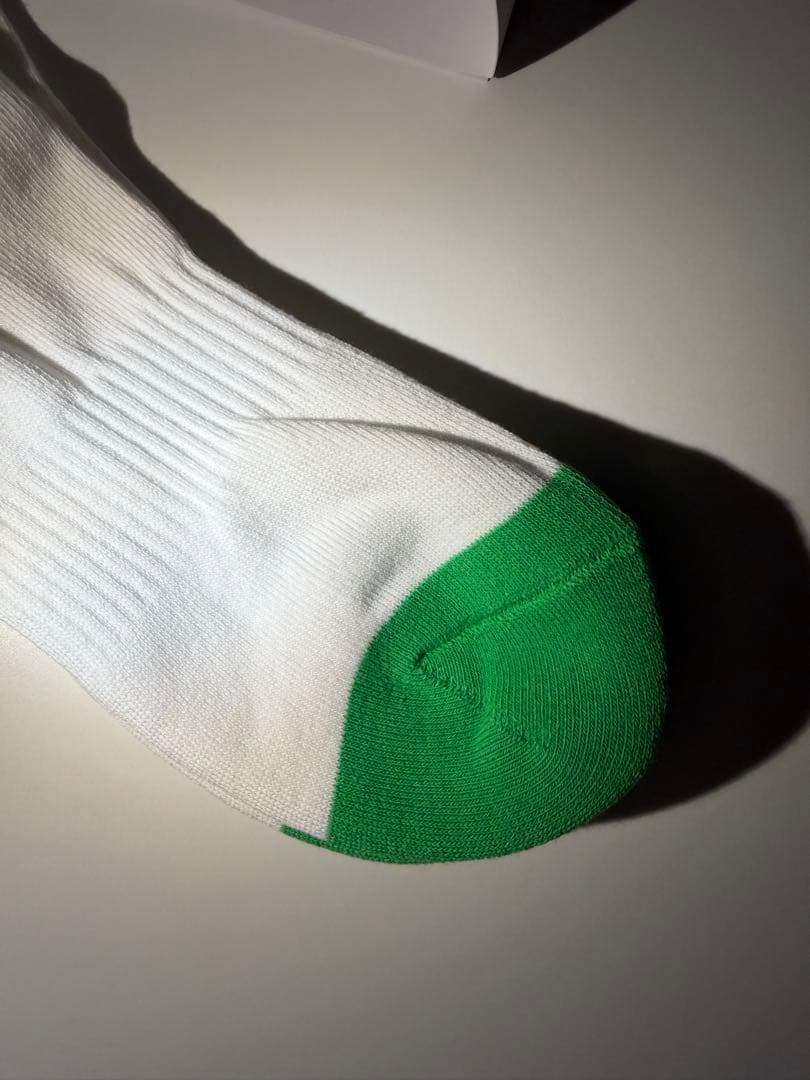 クロムハーツ ソックス prntclt blk embrdry grn グリーン