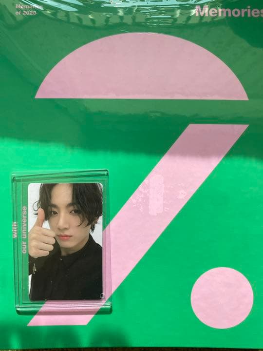 BTS Memories 2020 DVDジョングク トレカ入り入日本語字幕付き