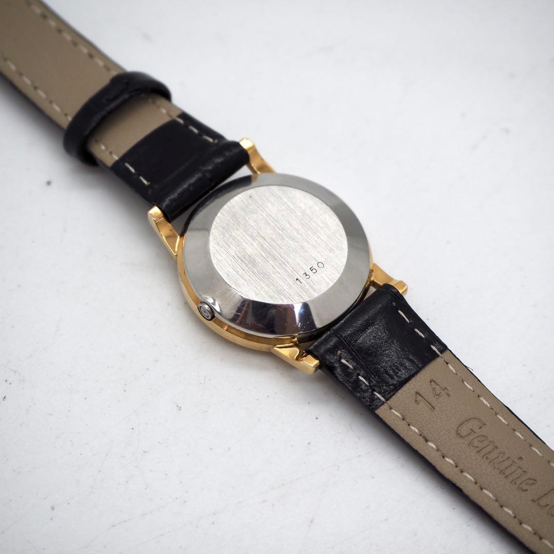 631 稼動【美品】OMEGA時計　DeVille ゴールド　レディース　デビル